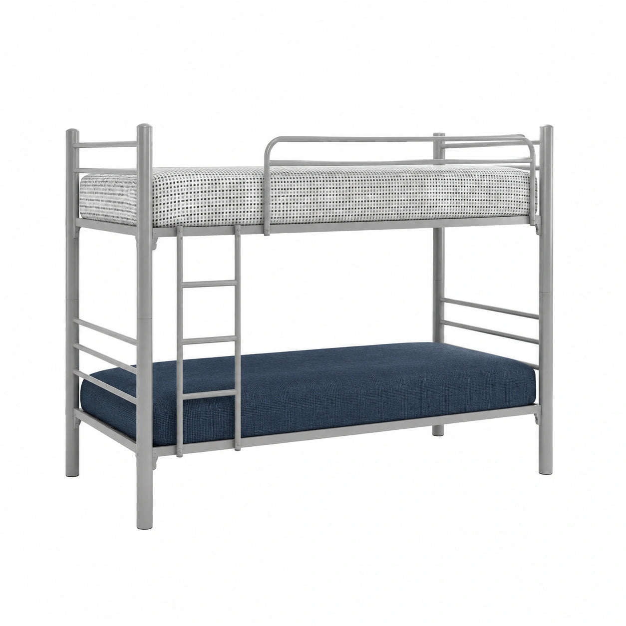 Letto a Castello Divisibile Ceres in Argento 80x180