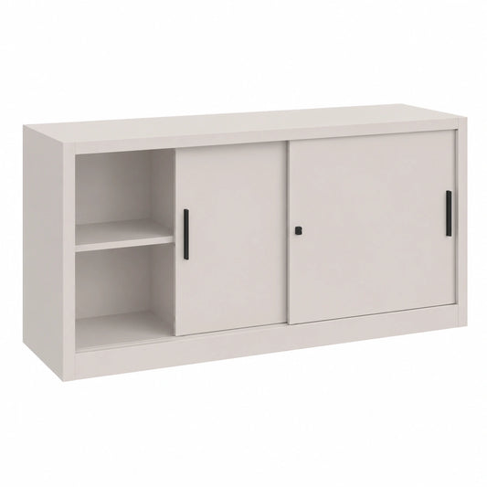 Mobiletto basso con ante scorrevoli 150x45x90 cm