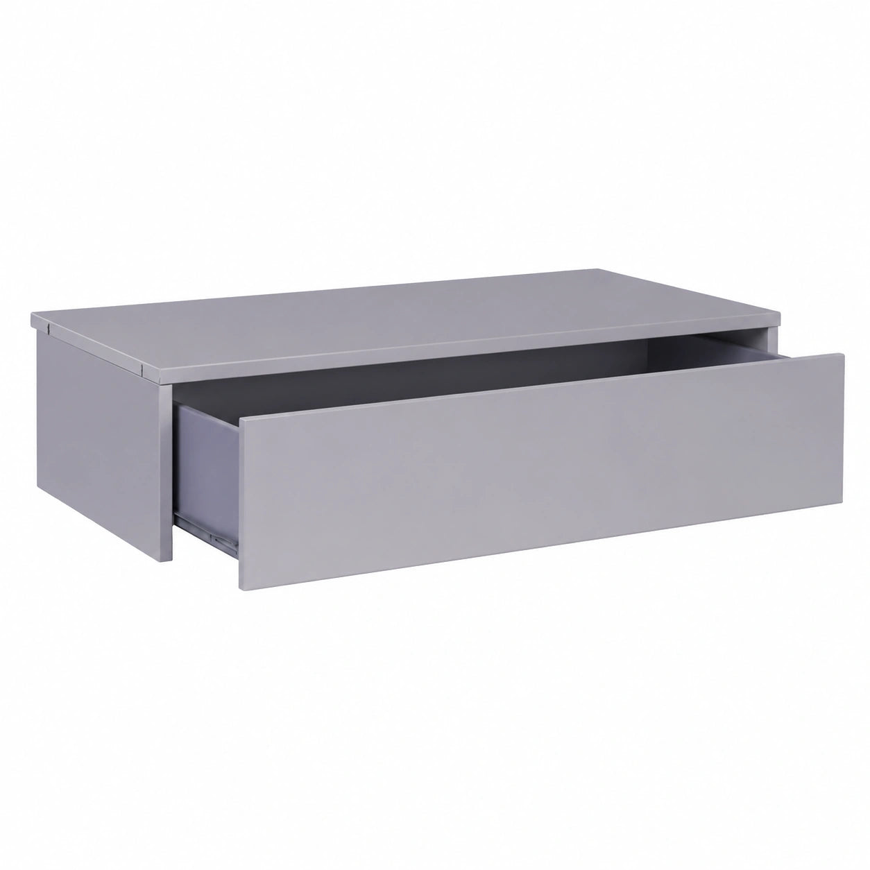 Cassettiera Interna in Legno Grigio per Armadio 96,4x21,9x48,9 cm, Made in Italy