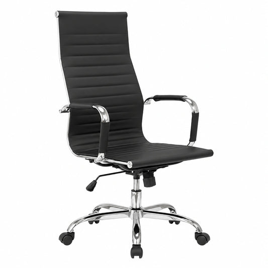 Poltrona Ergonomica Ufficio Helsinki in Tessuto Tecnico, Regolabile e Robusta