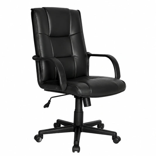 Sedia da Ufficio Ergonomica per Gaming con Ruote e Regolazione