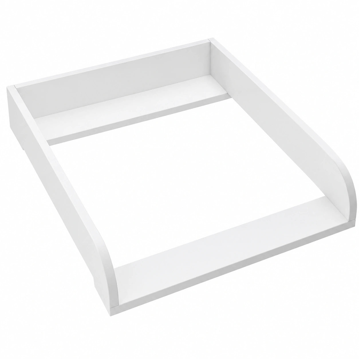 Tavola Fasciatoio Rimovibile per Comò IKEA Malm, Design Sicuro, Colore Bianco, 72x54 cm
